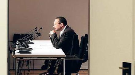 Die Tür steht offen. Die Brandenburger SPD – hier der neue Fraktionsvorsitzende im Landtag, Klaus Ness – kann sich den Koalitionspartner aussuchen. 