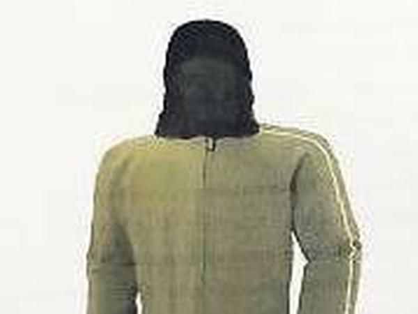 Suche nach dem Täter. Die Polizei präsentierte 2011 ein Phantombild vom Maskenmann in Tarnkleidung.