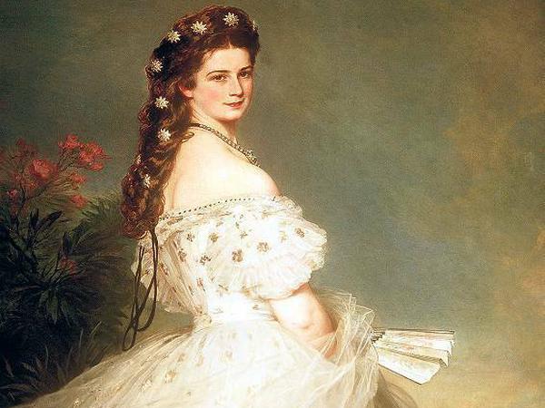 Sie nannten sie Sissi. Kaiserin Elisabeth von Österreich, porträtiert von Franz Xaver Winterhalter (1865).