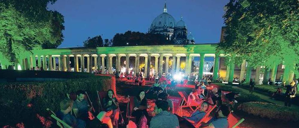 Aktionen, mit denen Touristen auf Berlin aufmerksam wurden.