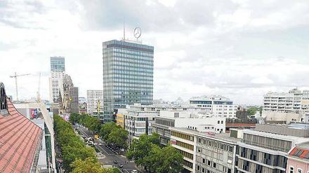 Zeichen der City West. Das Europa-Center am Breitscheidplatz gehört zu den bekanntesten Gebäuden der Stadt. 