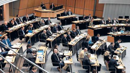 Das Abgeordnetenhaus tagte am Donnerstag zum zweiten Mal seit der Berliner Wahl am 18. September.