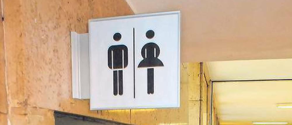 Neben Toiletten für Männer und Frauen gibt es jetzt erste WCs für alle Geschlechter.