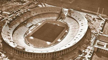 Spektakel für die Massen: Das Olympiastadion diente den Nationalsozialisten als sportliche Inszenierungsstätten.