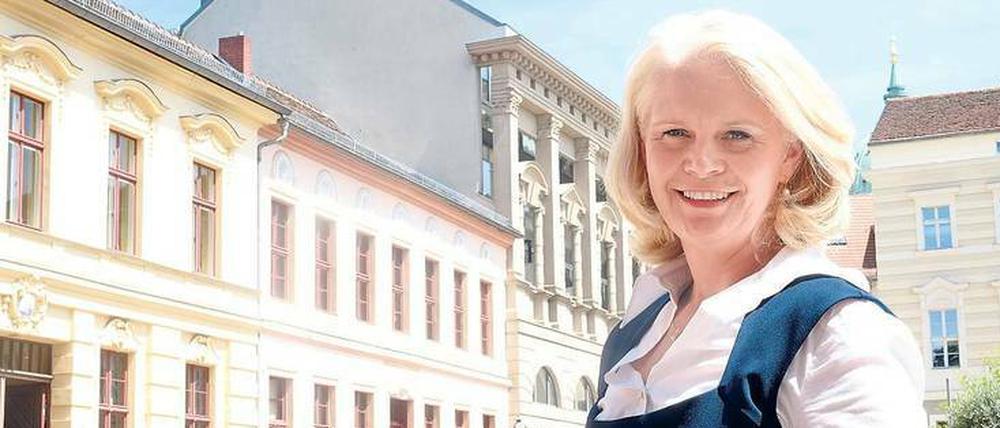 In der Kritik. Saskia Ludwig kandidiert bei der Bundestagswahl am 24. September für den Wahlkreis 61, zu dem Potsdam und Umgebung gehören. 