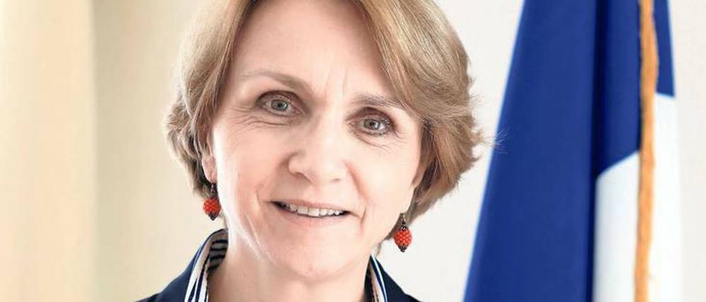 Elegant und auf den Punkt. Frankreichs neue Botschafterin Anne-Marie-Descotes kennt nicht nur die Politik, sondern auch Literatur und schöne Künste. 