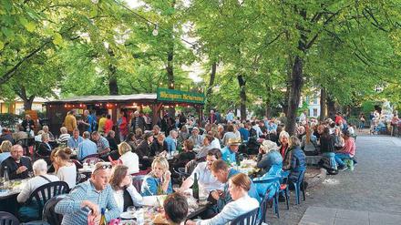 Das traditionsreiche Winzerfest am gutbürgerlichen Rüdesheimer Platz ist ein Publikumsmagnet, gefällt aber nicht allen Anwohnern.