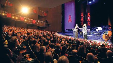 Volles Haus: 2000 Gäste kamen am Sonnabend zur 24. Festlichen Operngala.