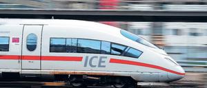Auf dem Weg nach München rasen die ICE-Züge bald mit bis zu 300 km/h.