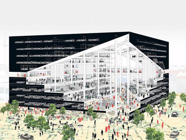 Vom Todesstreifen zum Baugelände: Der deutsche Biennale-Pavillon will präsentieren, wie aus dem Mauerfall Architektur wurde.