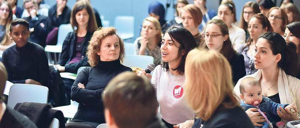 Nachwuchsprogramm. Die Veranstaltungsreihe „Womenize“ wird vom Medienboard Berlin-Brandenburg finanziert. 
