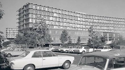 Der Anfang. Das Benjamin-Franklin-Klinikum im Eröffnungsjahr 1968. 