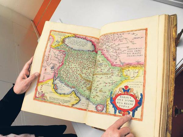 Ein Atlas aus dem 16. Jahrhundert.