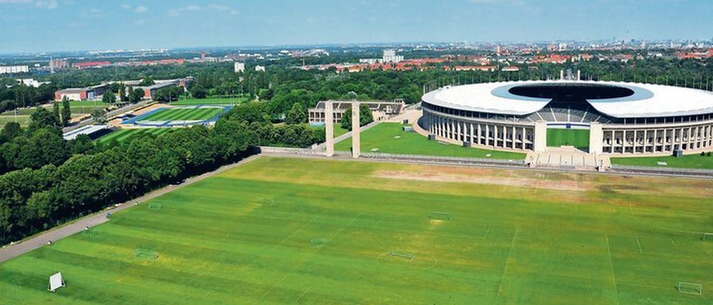 Die Geschichte des Olympiaparks ist in Berlin umstritten. 
