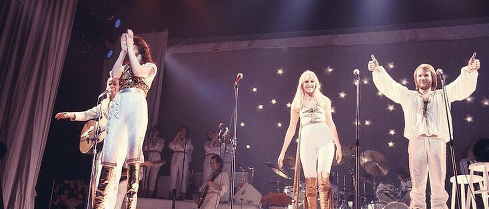 Dancing Kings and Queens. Am 2. Februar 1977 traten Abba in der Deutschlandhalle in Berlin im Rahmen ihrer Deutschland-Tournee auf. 
