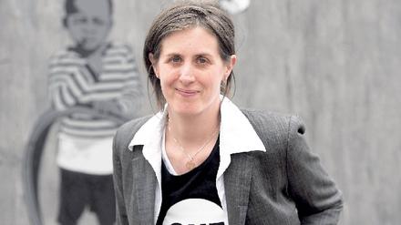DIE BOTSCHAFTERIN. Johanna Havemann, 32, aus Kaulsdorf, ist promovierte Biologin und engagiert sich in der gesellschaftspolitischen Lobby-Organisation „One“.