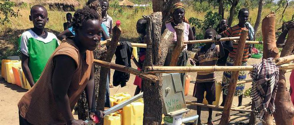 Für Uganda. 180 000 Euro gingen an die Welthungerhilfe. 