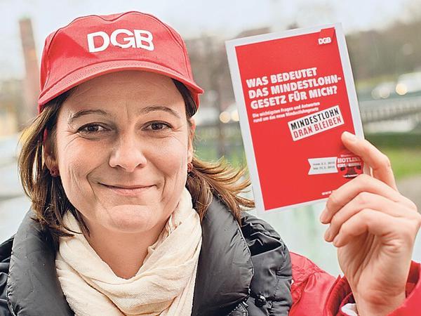 Die Neue? Katja Karger, DGB-Chefin in Hamburg, ist die Favoritin für den Job in Berlin-Brandenburg. 