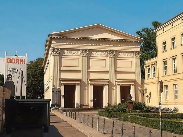 Frühe Sing-Akademie, heute Gorki-Theater: Hier hielt Humboldt seine "Kosmos"-Vorlesungen.