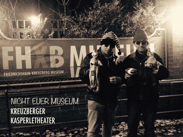 Er und Matt Grau: Das Kreuzberger Kasperltheater
