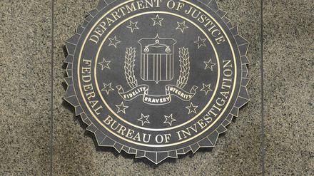 Das Logo des FBI.