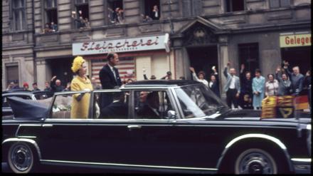Die Queen 1968 in Berlin Berlin