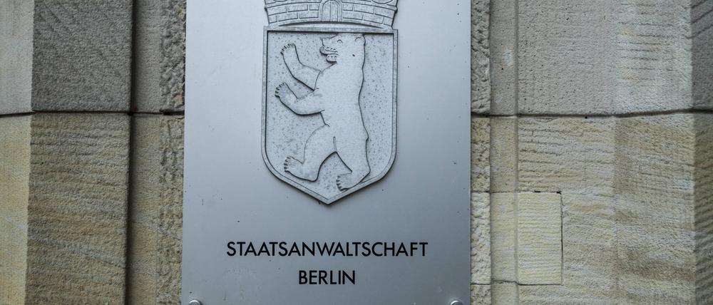 Staatsanwaltschaft Berlin Staatsanwaltschaft Berlin