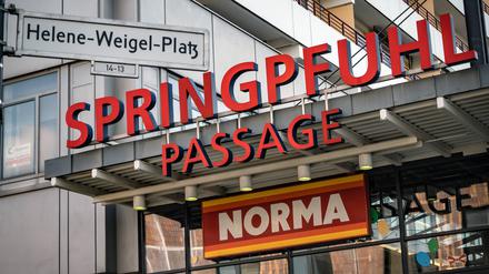 Die Springpfuhl-Passage in Marzahn-Hellersdorf. (Archivbild)