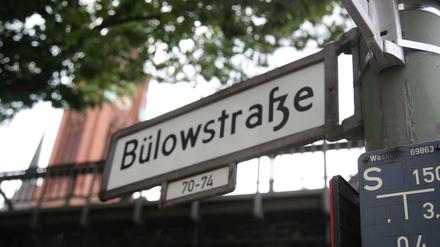 Die Berliner Bülowstraße.