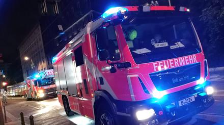 Ein Löschfahrzeug der Berliner Feuerwehr (Symbolbild).