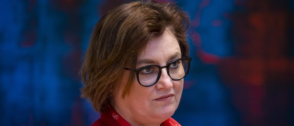 Die SPD-Politikerin Ina Czyborra ist Senatorin für Wissenschaft, Gesundheit, Pflege und Gleichstellung in Berlin.