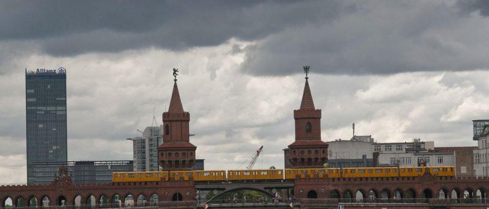 Gewitterwolken über Berlin