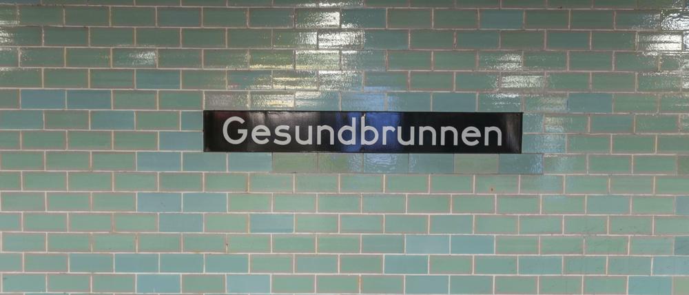 Der U-Bahnhof Gesundbrunnen.
