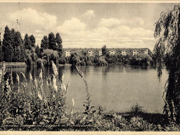 Wilhelmstadt. Der Südpark in den 30ern.