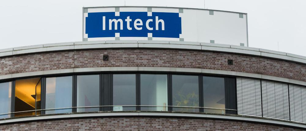 Die Zentrale der Firma 'Imtech' in Hamburg.
