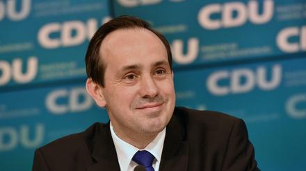 Die brandenburgische Fraktionsvorsitzende der CDU Ingo Senftleben