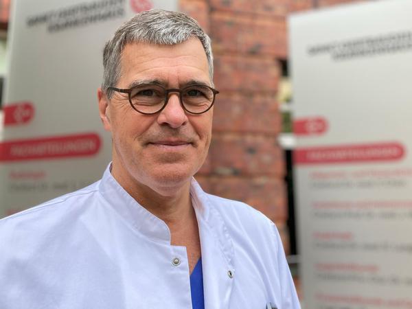 Jörg Weimann, Experte für Intensivmedizin der Berliner Ärztekammer.