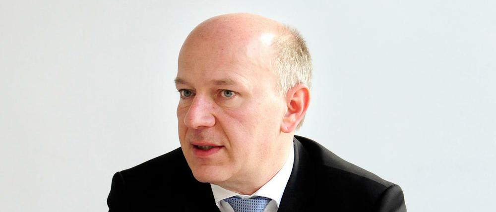 Kai Wegner (hier im Bild) soll im Laufe des CDU-Landesparteitages als Vorsitzender gewählt werden. 