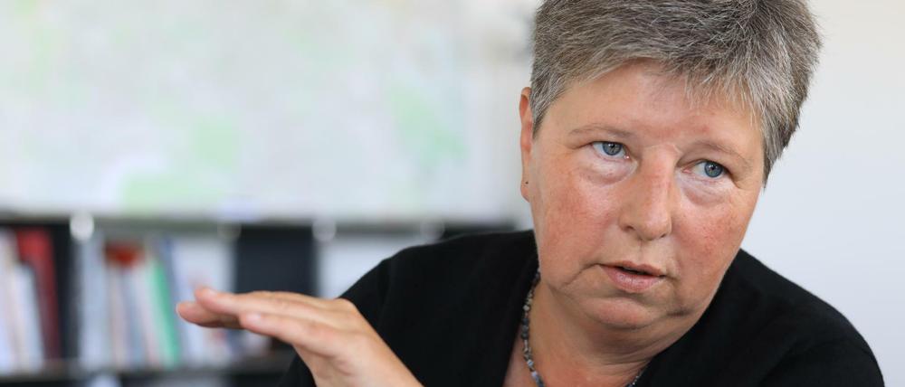 Katrin Lompscher (Linke) Senatorin für Stadtentwicklung und Wohnen in Berlin.