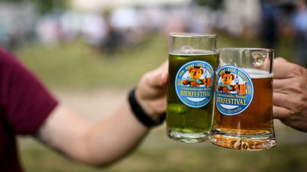 750.000 Trinkfreudige besuchten jährlich das Bierfestival.