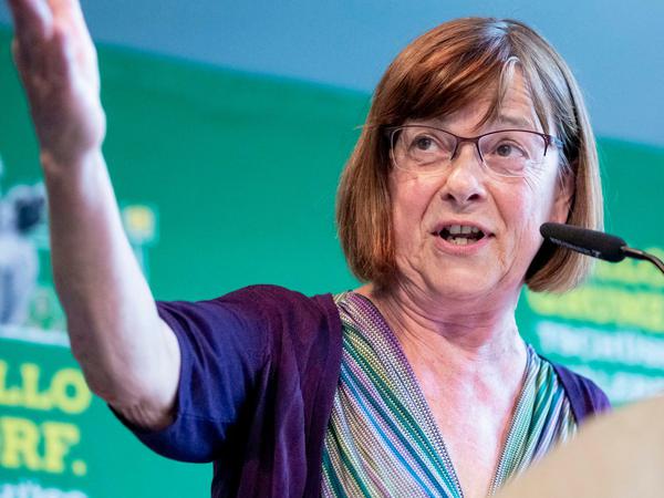 Ursula Nonnemacher (Grüne) hat ihre Bereitschaft erklärt, erste Ministerpräsidentin von Brandenburg zu werden.