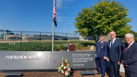 Gedenken im Pentagon an die Terror-Opfer von 9/11 