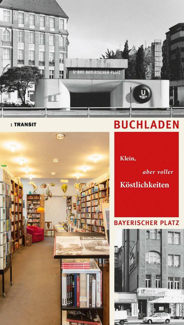 "Klein, aber voller Köstlichkeiten", das Buch über den Buchladen Bayerischer Platz und das Bayerische Viertel ist in diesen Tagen erschienen.