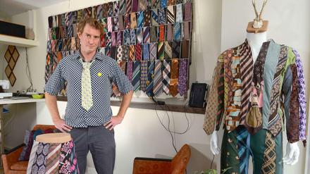 Chris Zschaber und seine Krawatten.