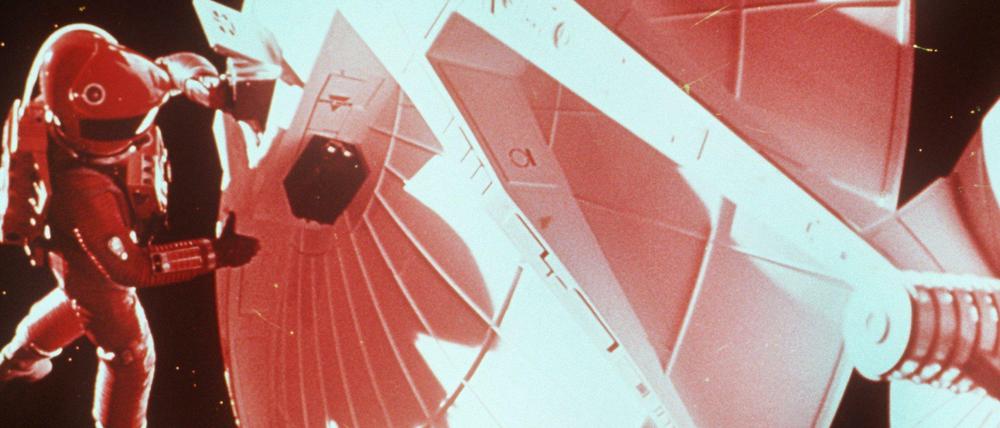Szene aus dem Film "2001 – Odyssee im Weltraum" von Stanley Kubrick