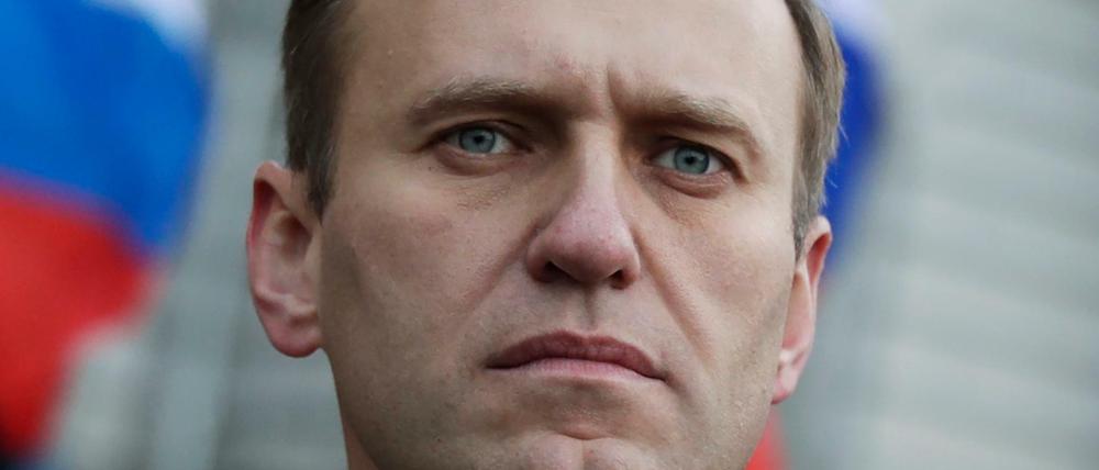 Alexej Nawalny, Oppositionsführer aus Russland, Ende Februar 2020.