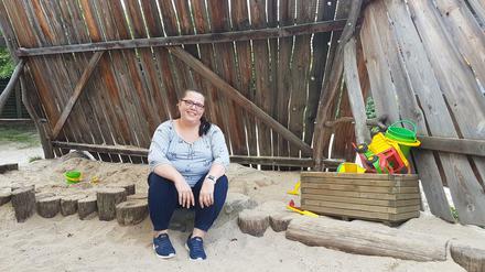 Kinder-Managerin. Erzieherin Stephanie Löbe aus Cottbus leitet eine Integrations-Kita in ihrer Heimatstadt. 
