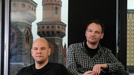 Musik überwindet Grenzen. Ulrich Wombacher (links) und André Langenfeld arbeiten im "Watergate" an der Oberbaumbrücke öfter zusammen.