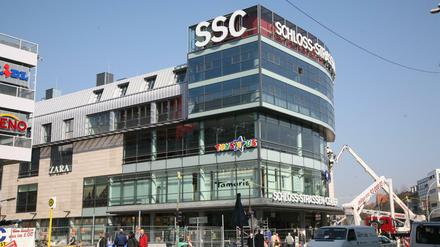 Das Schloss-Straßen-Center, aufgenommen zur Eröffnung 2007. 