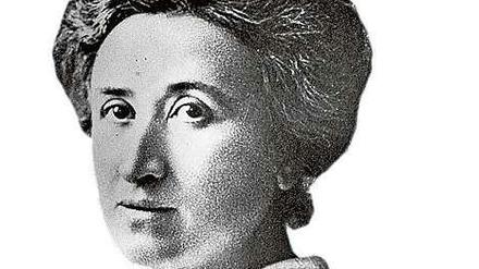 Porträtfoto Rosa Luxemburg.
